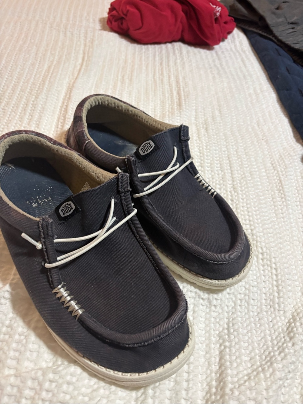 Hey Dude Men's Navy Slip-On Casual Shoes